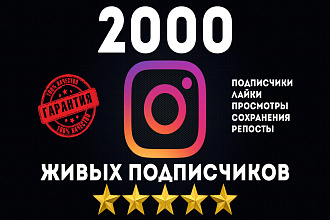 Накрутка подписчиков, лайков, просмотров, сохранений в Instagram