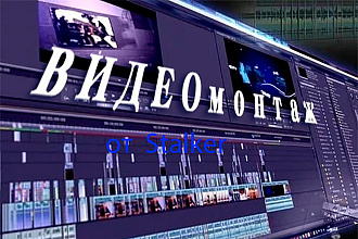 Смонтирую видео ролик из ваших исходников