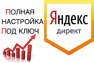 Настройка Яндекс Директ под ключ. Бесплатное Ведение 1 неделю