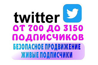 Подписчики в twitter, минимум собачек