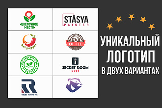 Разработаю ваш уникальный логотип