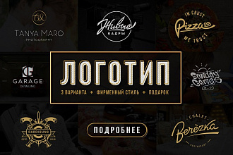 3 варианта логотипа