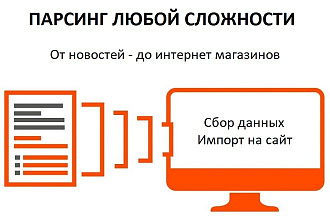 Парсинг интернет-магазинов. Парсинг с сайта товаров и цен. Сбор данных