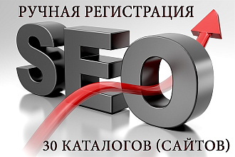 Ручная регистрация в каталогах с высоким ИКС