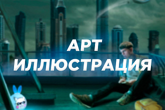 Арт, иллюстрация. Создам иллюстрацию