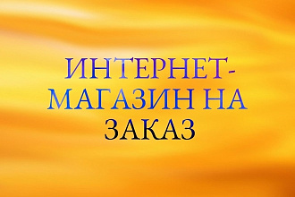Сделаю вам сайт интернет-магазина на любом конструкторе