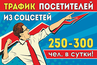 8,400 посетителей из социальных сетей, поведенческие факторы