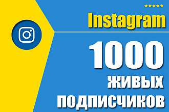 1000 подписчиков на профиль в Instagram