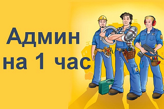 Настройка и администрирование сайта