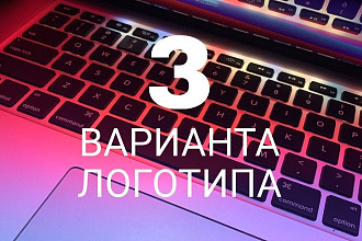 Качественный логотип. 3 вида