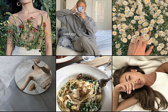 Создание визуала для профиля Instagram