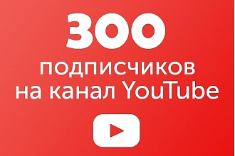 На YouTube канале создаем 300 подписчиков для клиента