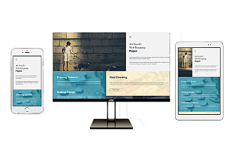 Сверстаю Responsive HTML CSS сайт по вашему PSD макету