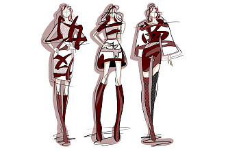 Fashion иллюстрация