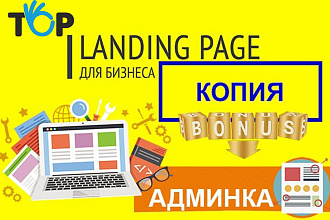 Сделаю копию продающей или подписной страницы Landing Page