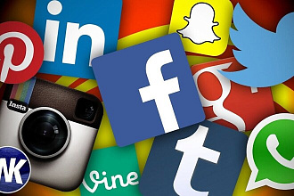 +300 вечных ссылок из соцсетей VK, Facebook, Twitter, Ok вручную