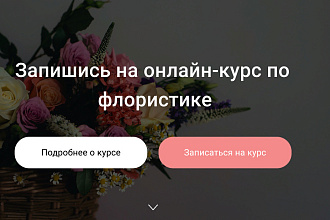 Дизайн лендинга