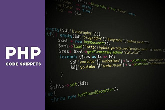 Напишу скрипт на php