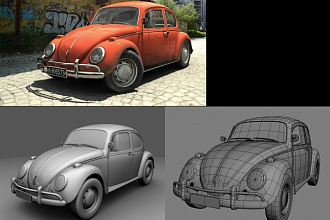 Сделаю 3D модель любой сложности