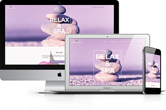 Адаптивная верстка landing page, psd. html, css, js