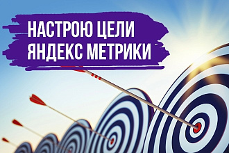 Настрою цели Яндекс Метрики на любом сайте