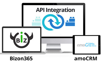 Интеграция бизон bizon365 amoCRM