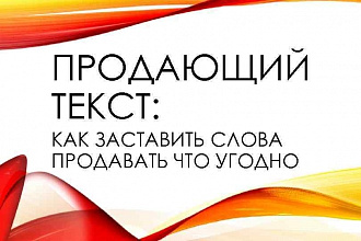 Напишу продающее или рекламное описание