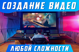 Создание видео любой сложности. Создание видеоролика и промо ролика