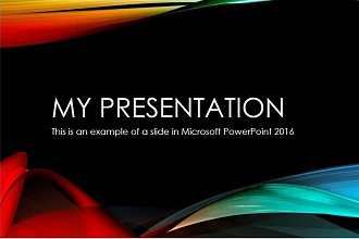 Сделаю презентацию в PowerPoint. Быстро и качественно