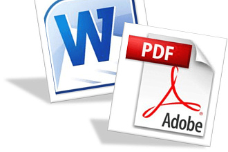 Перевод текста из pdf в word