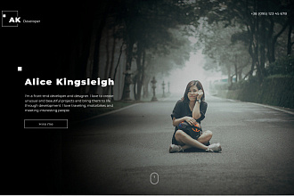 UI/UX Дизайн страницы Landing Page