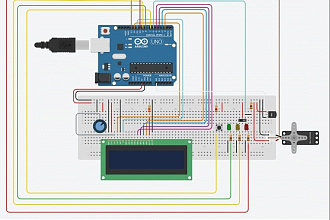 Эмуляция Arduino на www. tinkercad.com