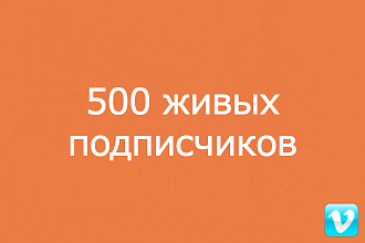 500 подписчиков Vimeo раскрутка
