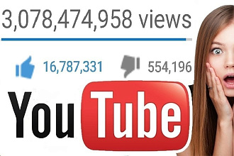 Просмотры видео в Youtube качественные