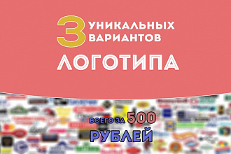 3 Варианта логотипа