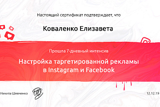 Настройка таргетированной рекламы