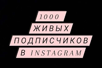 1000 Русских Подписчиков Instagram