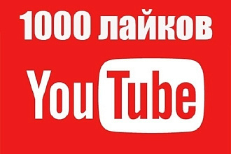 1000 лайков + 1000 просмотров живых людей