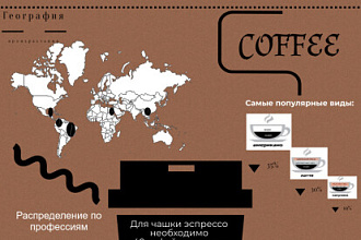 Разработаю уникальную Инфографику