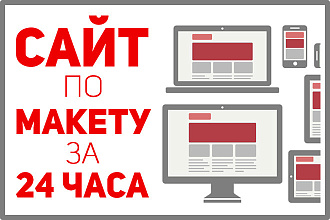 Адаптивная верстка за 24 часа
