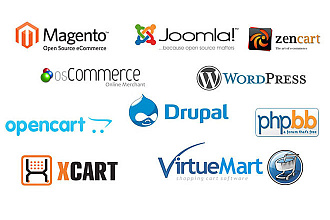 Установлю на Ваш домен Движок Wordpress, OpenCart, Joomla и другие