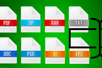 Переведу из PDF в любой формат Office