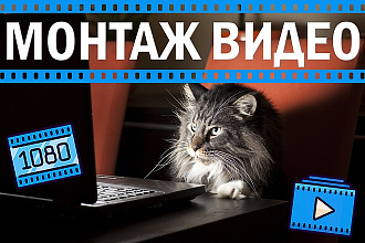 Быстрый монтаж и обработка видео. Instagram, YouTube, VK