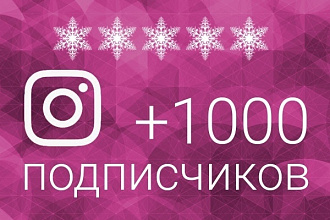 1001 подписчиков в Инстаграм