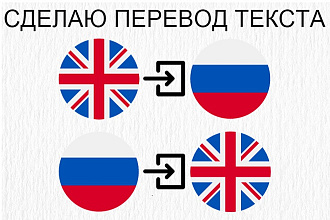 Сделаю перевод текста (англ-рус, рус-англ)