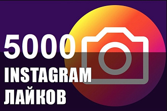 5000 лайков в Instagram