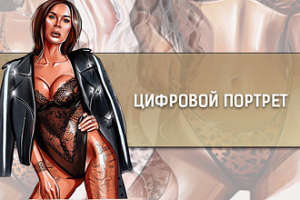 Нарисую цифровой портрет
