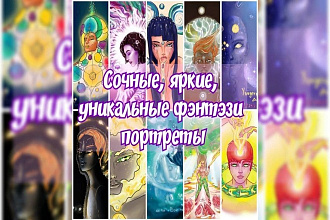 Создаю уникальных фэнтэзи персонажей и миры