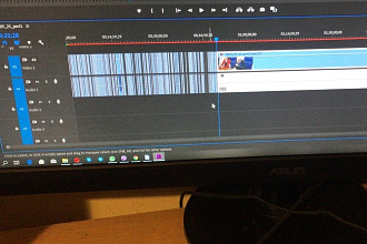 Монтаж видео в Premier pro