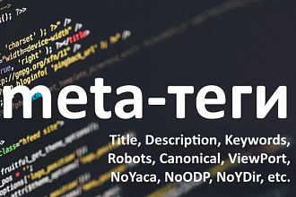 Проработка метатегов и h1